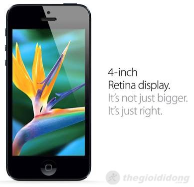 iphone 5 dùng công nghệ màn hình rentina iphone 5 dùng công nghệ màn hình rentina
