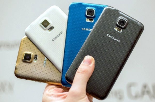 Galaxy S5 mặt sau