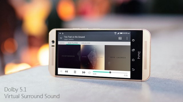 Hệ thống loa BoomSound chất lượng trên HTC One M9