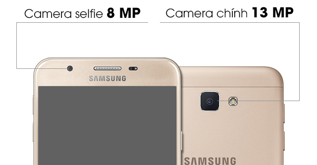 Samsung Galaxy J7 Prime - Camera selfie khẩu độ lớn Samsung Galaxy J7 Prime - Camera selfie khẩu độ lớn