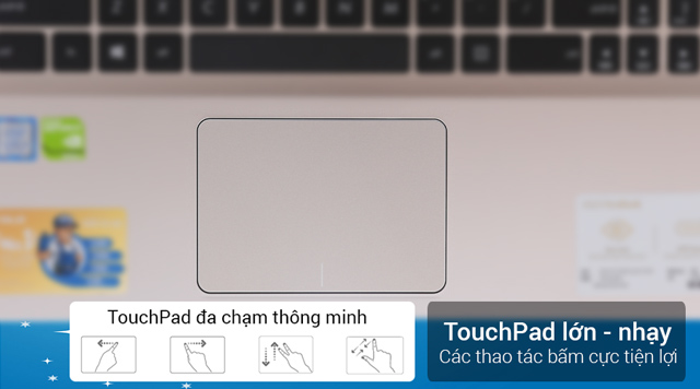 Multi Touchpad đa dạng cách sử dụng