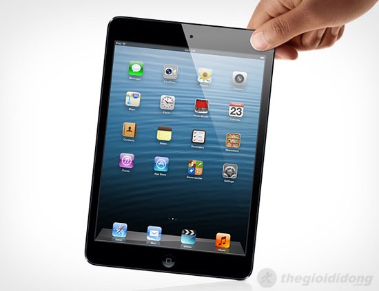 iPad mini rất nhẹ, cầm rất thoải mái iPad mini rất nhẹ, cầm rất thoải mái