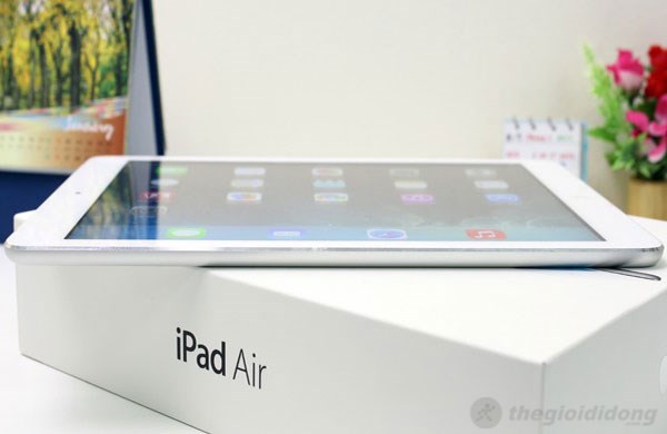 iPad Air mỏng, nhẹ đến tuyệt vời iPad Air mỏng, nhẹ đến tuyệt vời