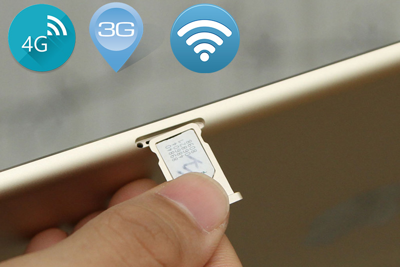 Với phiên bản Cellular bạn có 1 khe gắn sim để kết nối mạng 3G hay 4G với tốc độ nhanh hơn Với phiên bản Cellular bạn có 1 khe gắn sim để kết nối mạng 3G hay 4G với tốc độ nhanh hơn