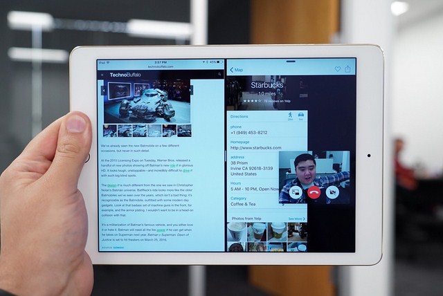 Tính năng đa nhiệm, chia đôi màn hình, video thoại không lạ với Android nhưng rất hữu dụng với iPad Tính năng đa nhiệm, chia đôi màn hình, video thoại không lạ với Android nhưng rất hữu dụng với iPad