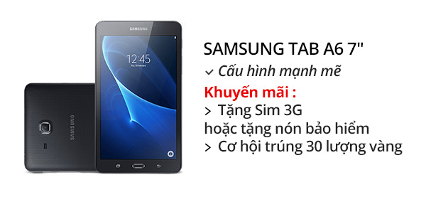 Máy tính bảng Samsung Galaxy Tab A6 7.0