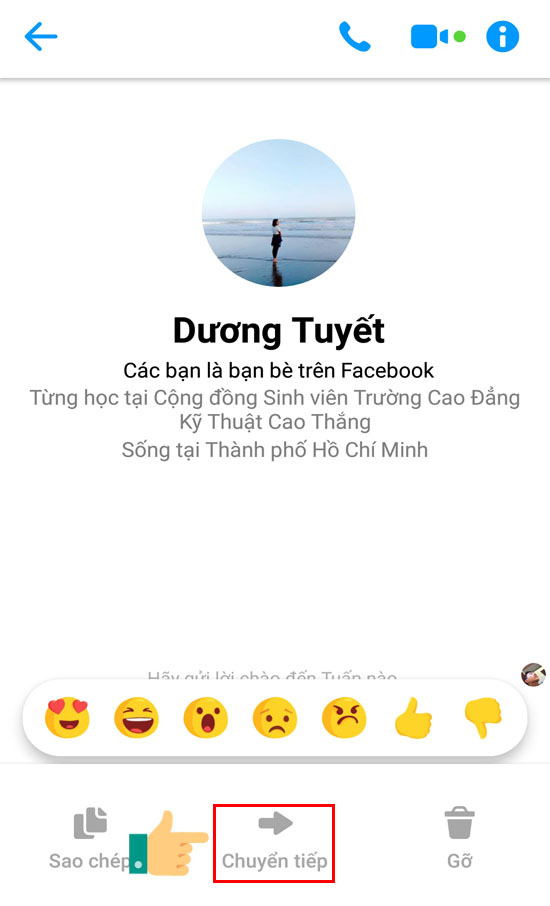 Cách gửi tin nhắn Messenger cho nhiều người
