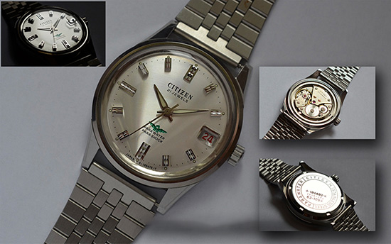 Discover some lines of old Citizen watches