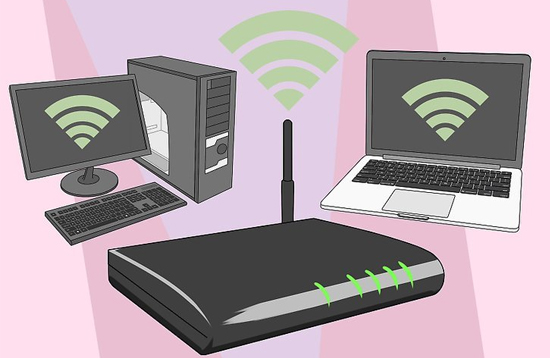 Kết  nối mạng LAN không dây