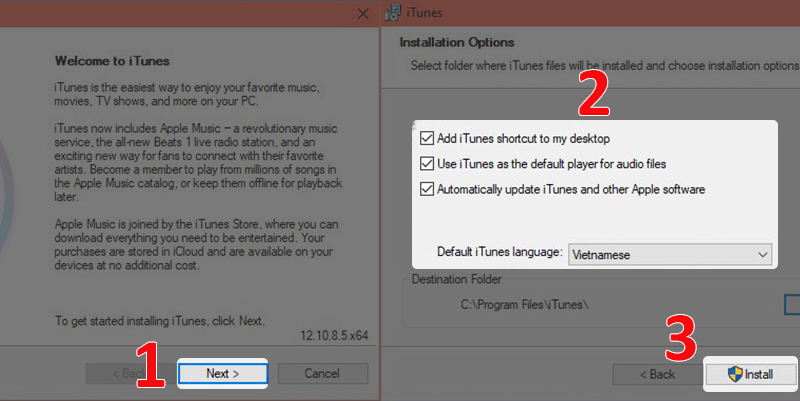 Hướng dẫn cách tải và cài đặt iTunes cho Windows 10 (2)