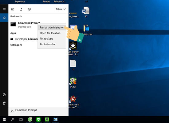 Hướng dẫn khắc phục lỗi full disk trên Windows 10