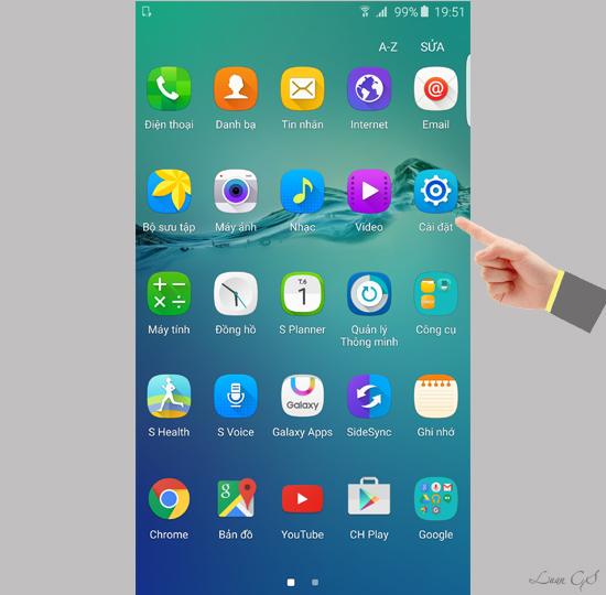 Nâng cấp Android 6.0 Samsung