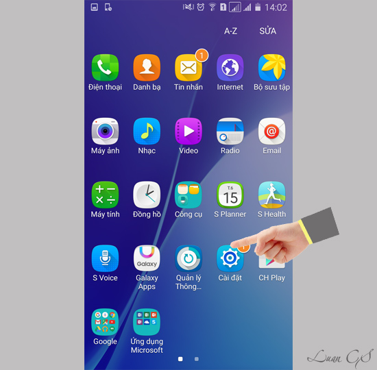 Nâng cấp hệ điều hành trên Samsung Galaxy A7 2016