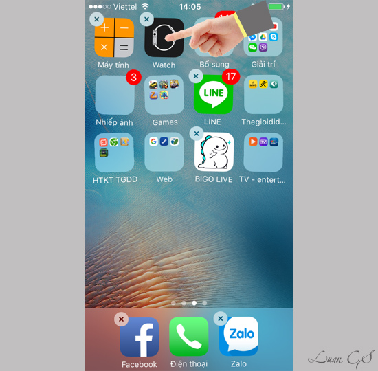 G ng d ng m c nh tr n ios 10 beta thegioididong