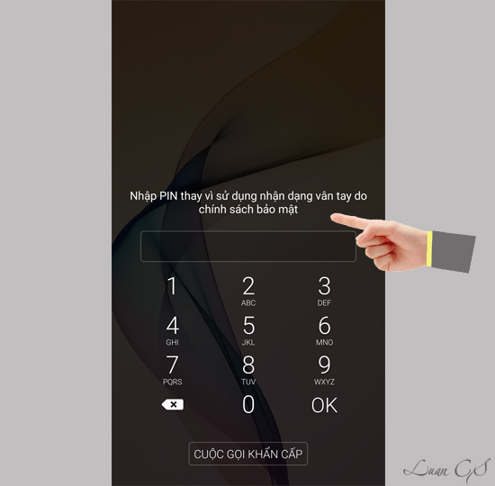Lỗi không nhận vân tay trên Samsung Galaxy J7 Prime